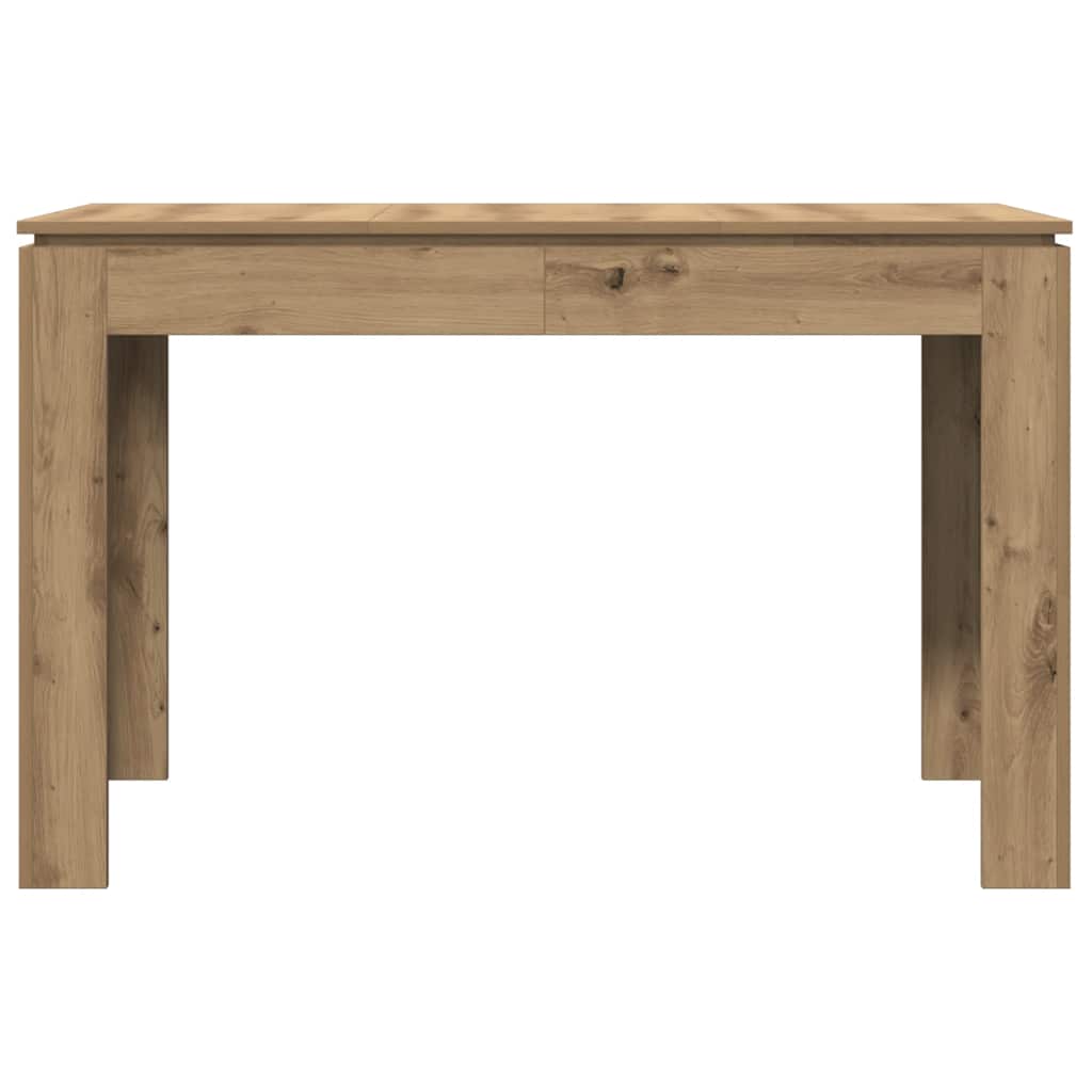Dining Table Artisan Oak 120x60x76 cm Engineered Wood