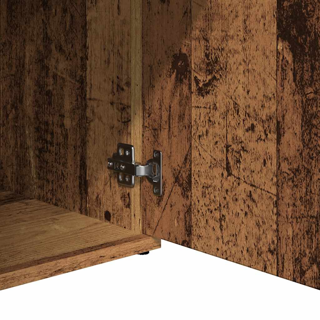 Sideboard Old Wood 91x29.5x75 cm Engineered Wood