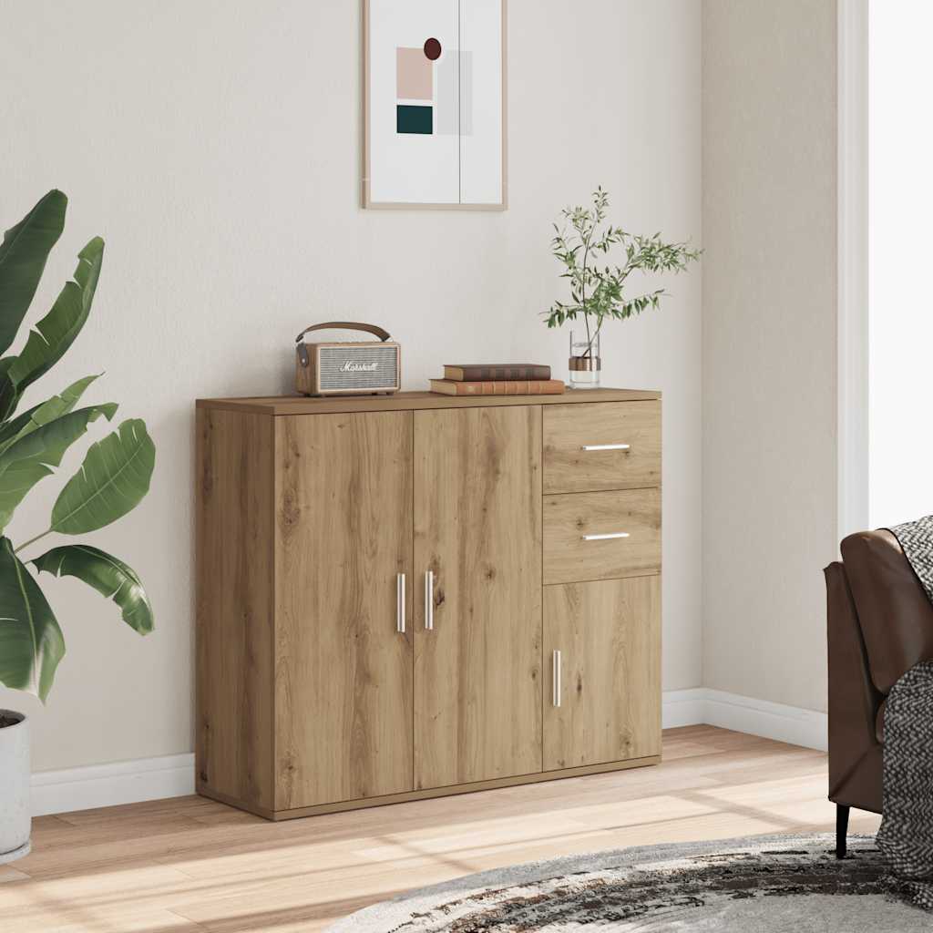 Sideboard Artisan Oak 91x29.5x75 cm Engineered Wood