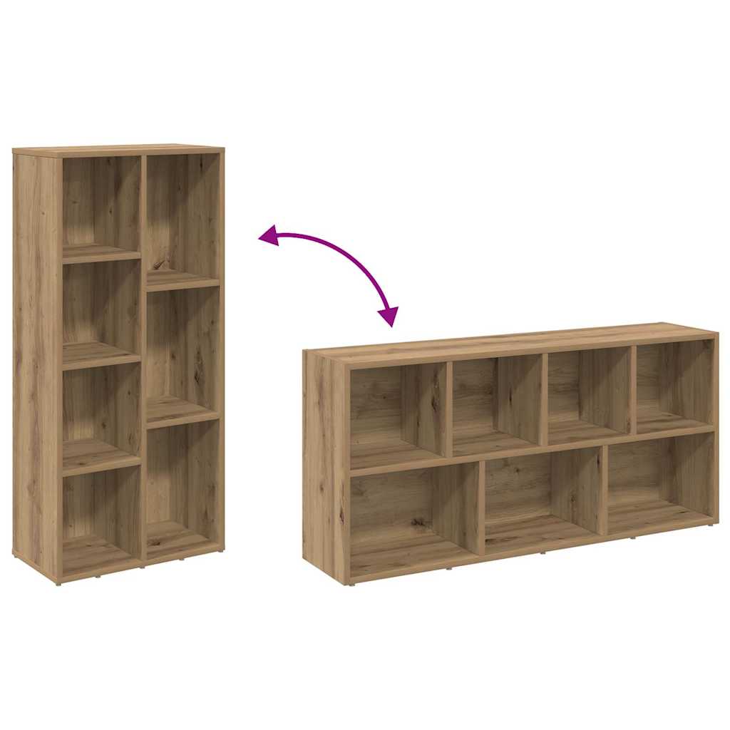 Book Cabinet Artisan Oak 50x25x104 cm