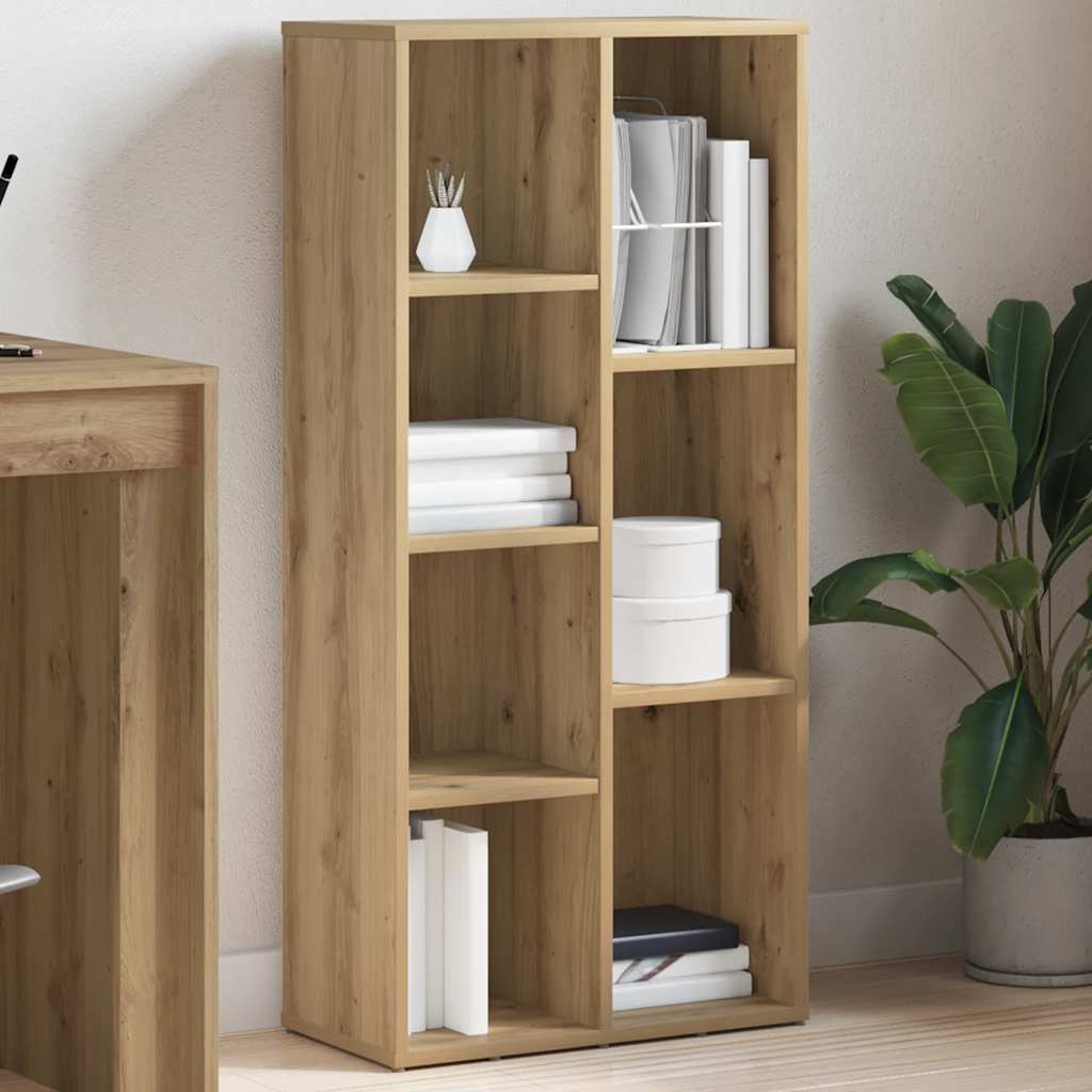 Book Cabinet Artisan Oak 50x25x104 cm