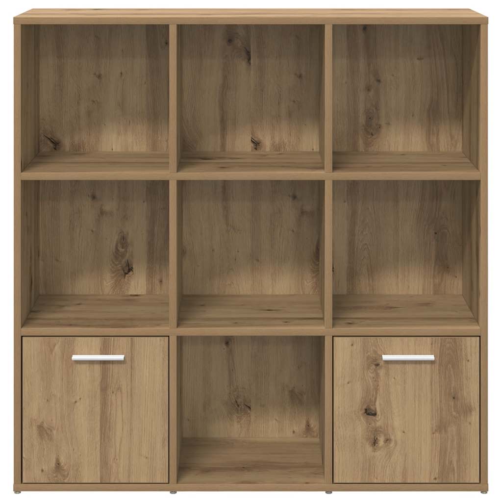 Book Cabinet Artisan Oak 98x29x97.5 cm Engineered Wood