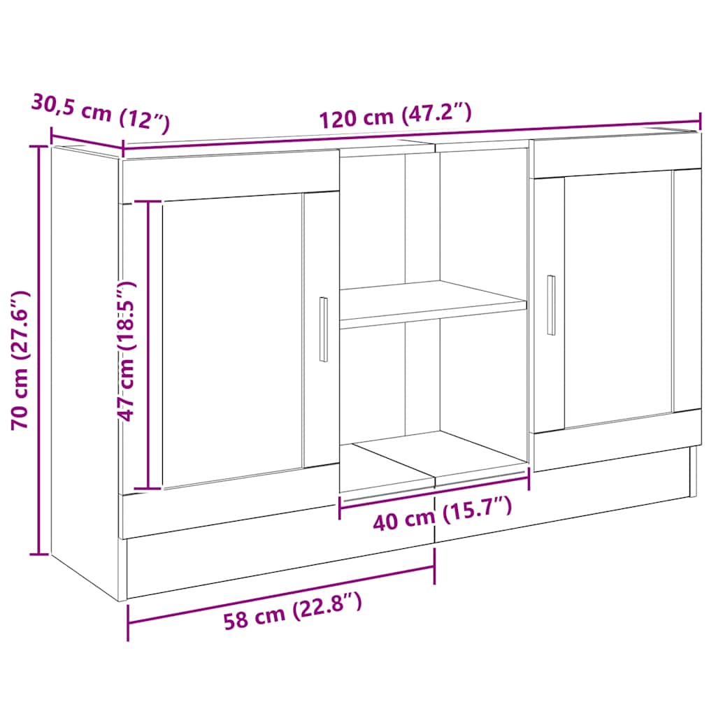 Book Cabinet Artisan Oak 98x29x97.5 cm Engineered Wood