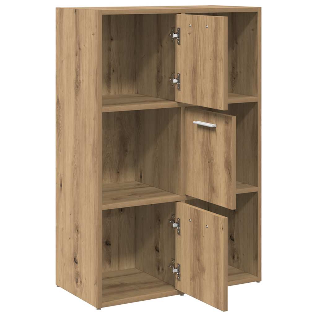 Bookshelf Artisan Oak 60.5x30x90 cm Engineered Wood