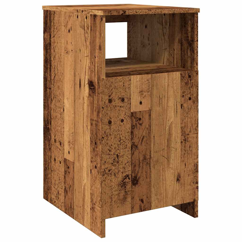 Drawer Cabinet Old Wood 40x50x76 cm Engineered Wood
