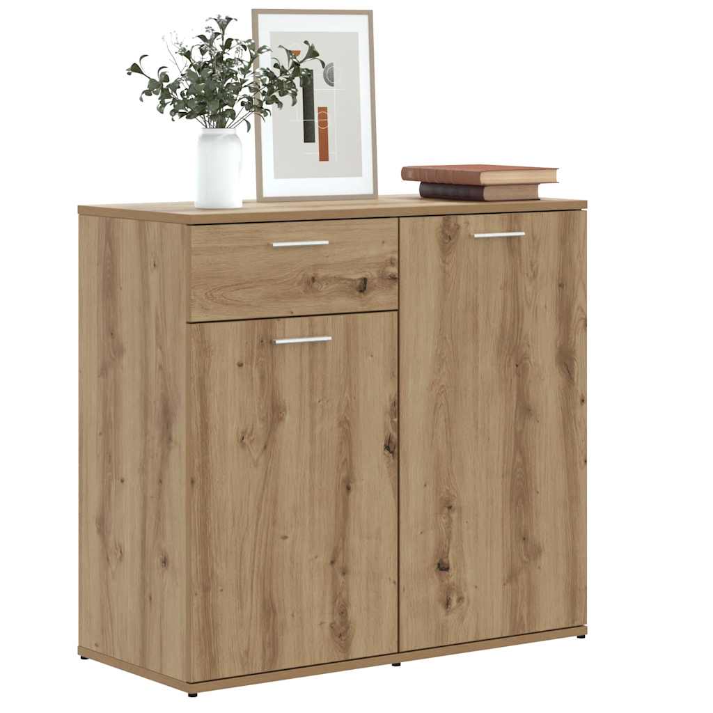 Sideboard Artisan Oak 80x36x75 cm Engineered Wood