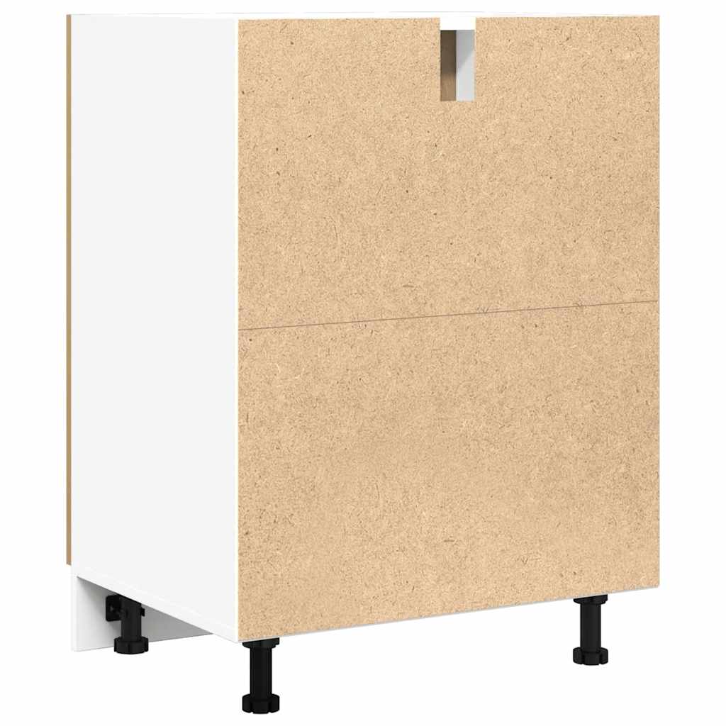 Bottom Cabinet Lyon Artisan Oak 60x46x81.5 cm Engineered Wood