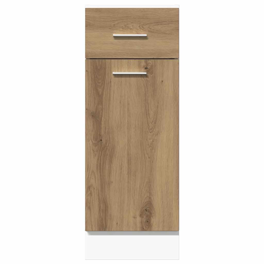 Drawer Bottom Cabinet Lyon Artisan Oak 30x46x81.5 cm Engineered Wood