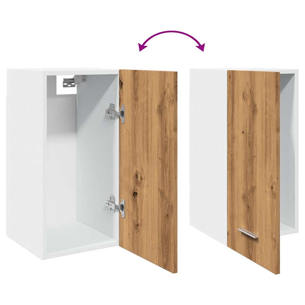 Hanging Cabinet Lyon Artisan Oak 30x31x60 cm Engineered Wood