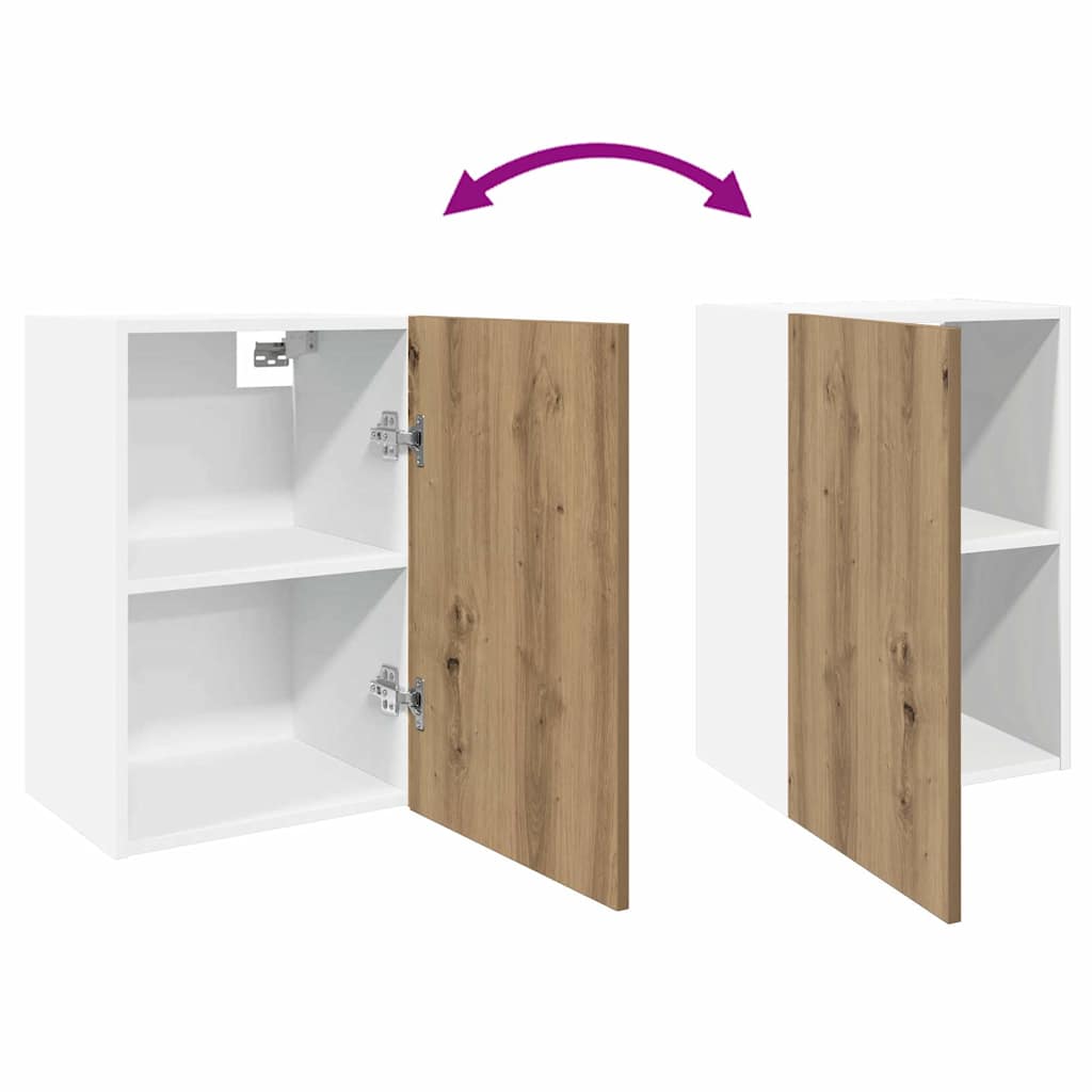 Hanging Cabinet Lyon Artisan Oak 40x31x60 cm Engineered Wood