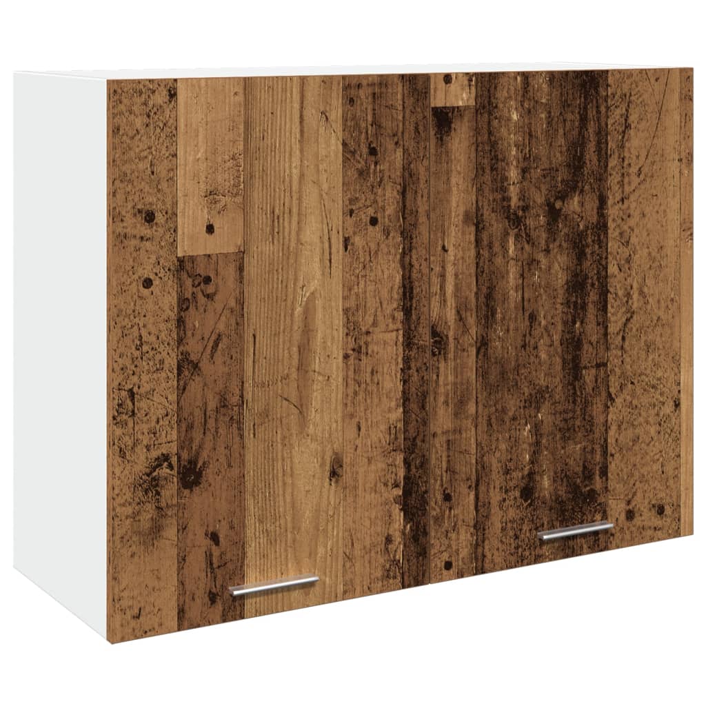 Hanging Cabinet Lyon Old Wood 80x31x60 cm Engineered Wood