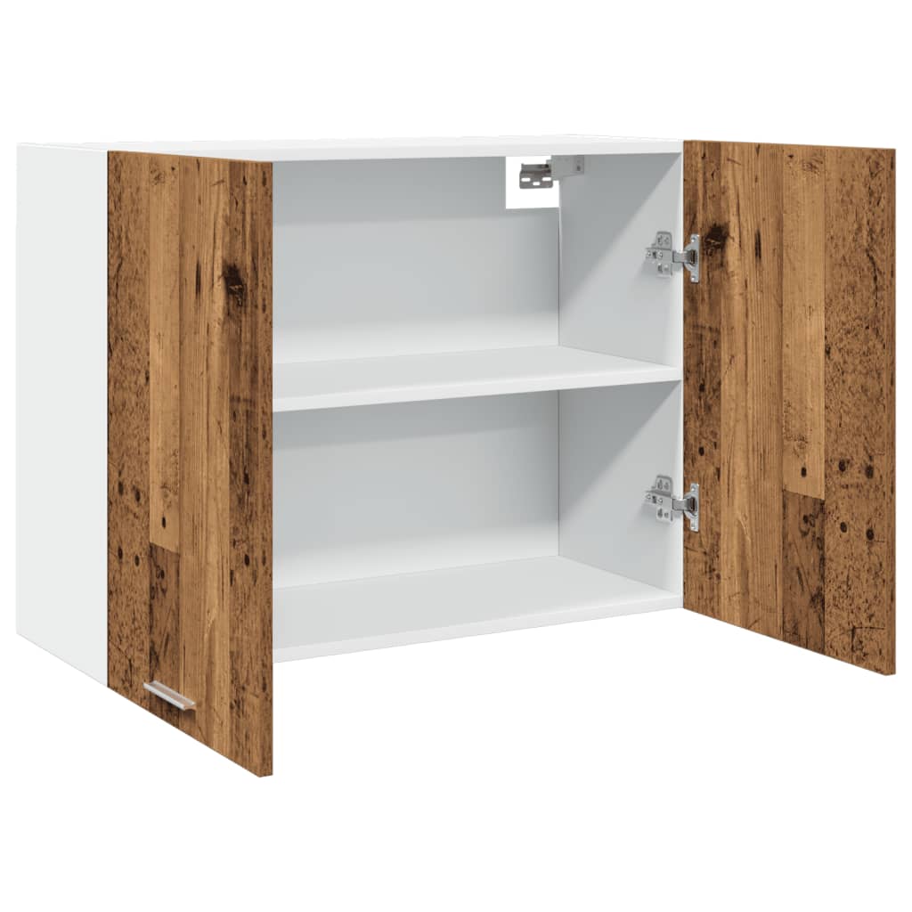Hanging Cabinet Lyon Old Wood 80x31x60 cm Engineered Wood