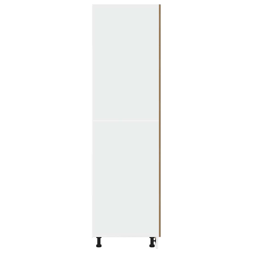 Refrigerator Cabinet Lyon Artisan Oak 60x57x207 cm Engineered Wood