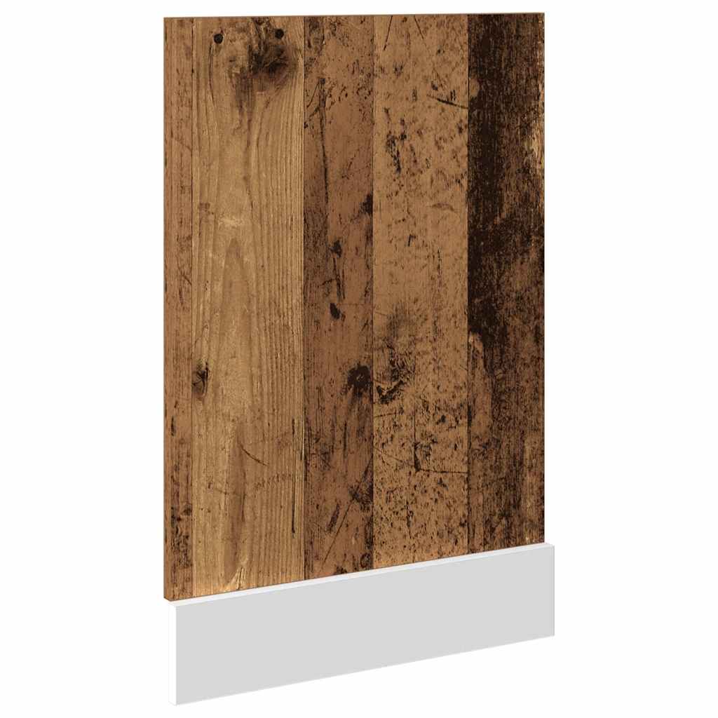Dishwasher Panel Lyon Old Wood 45x3x67 cm Engineered Wood