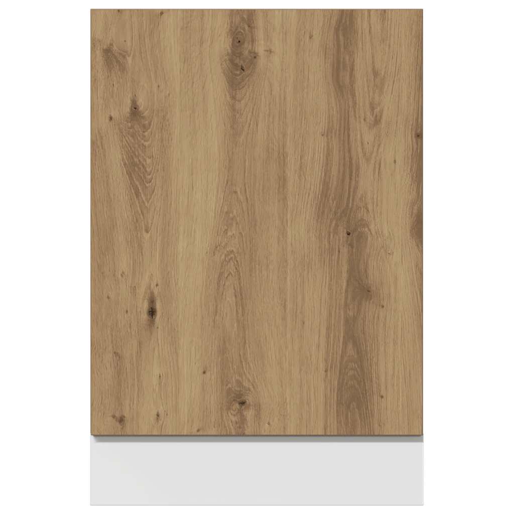 Dishwasher Panel Lyon Artisian Oak 45x3x67 cm Engineered Wood