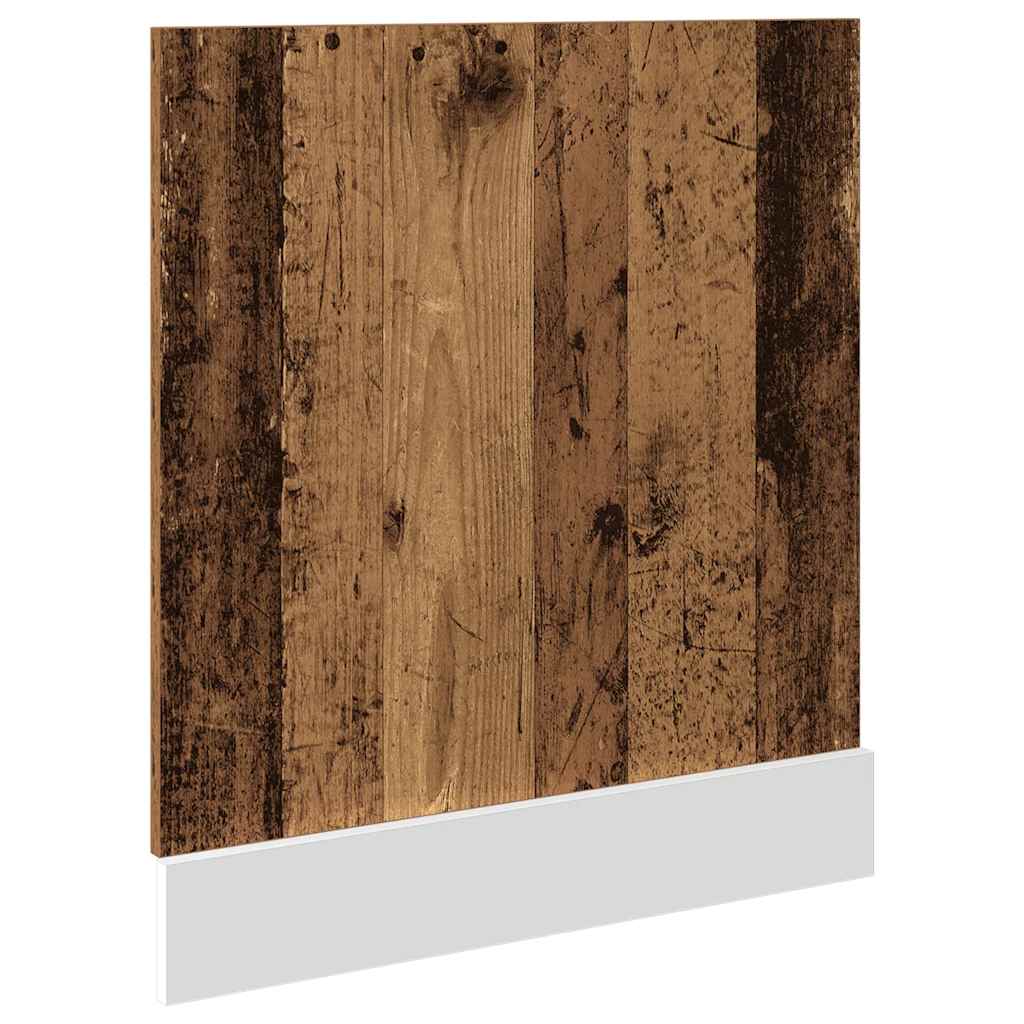 Dishwasher Panel Lyon Old Wood 60x1.5x67 cm Engineered Wood
