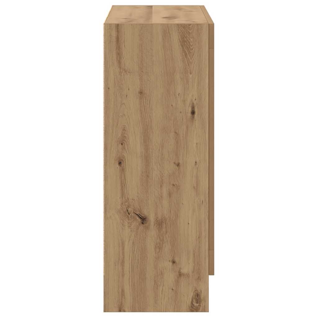 Book Cabinet Artisan Oak 82.5x30.5x80 cm Engineered Wood