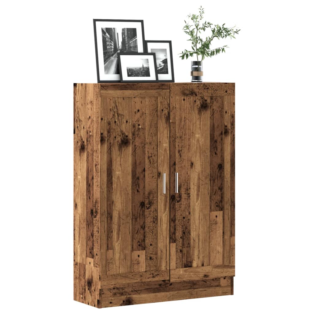 Book Cabinet Old Wood 82.5x30.5x115 cm Engineered Wood