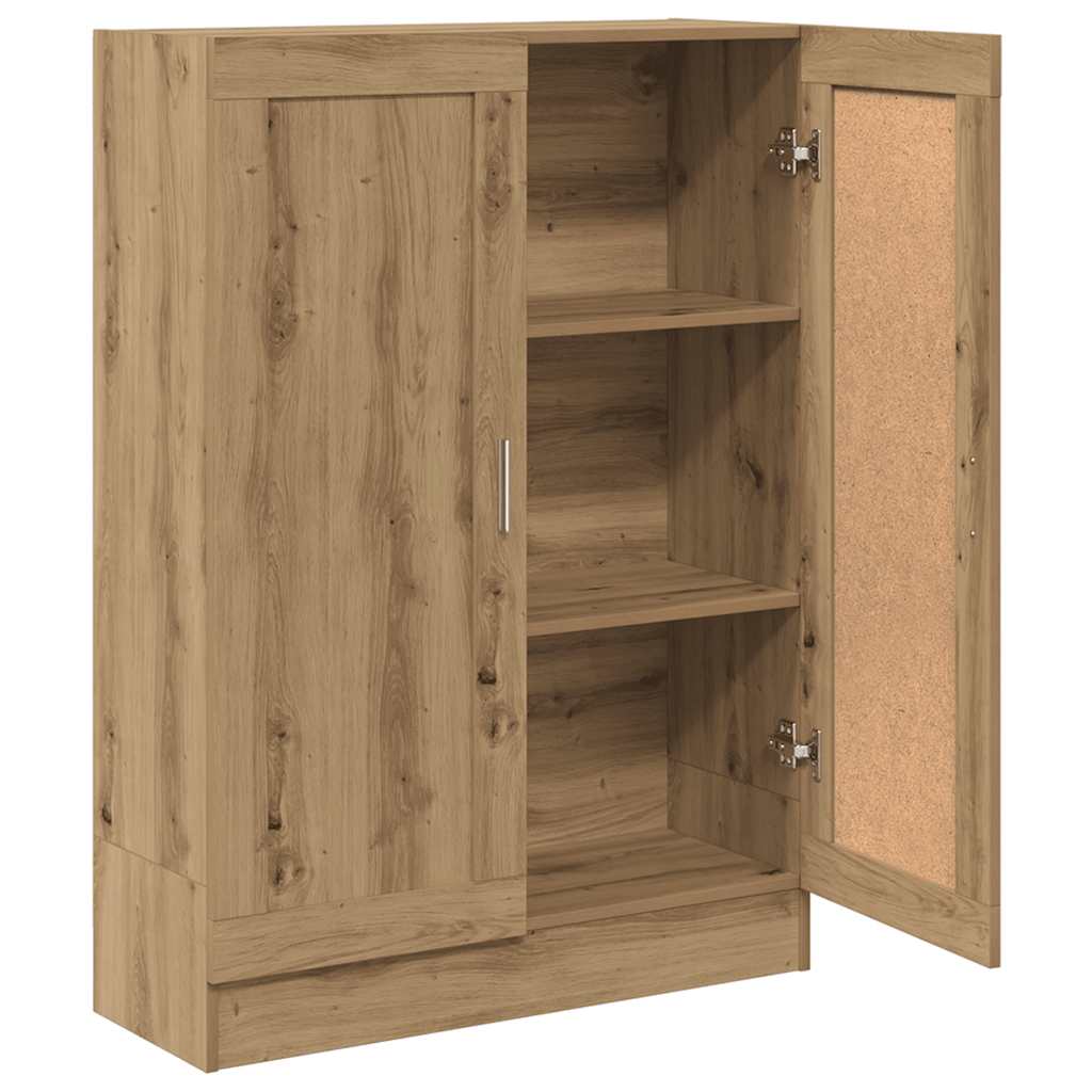 Book Cabinet Artisan Oak 82.5x30.5x115 cm Engineered Wood