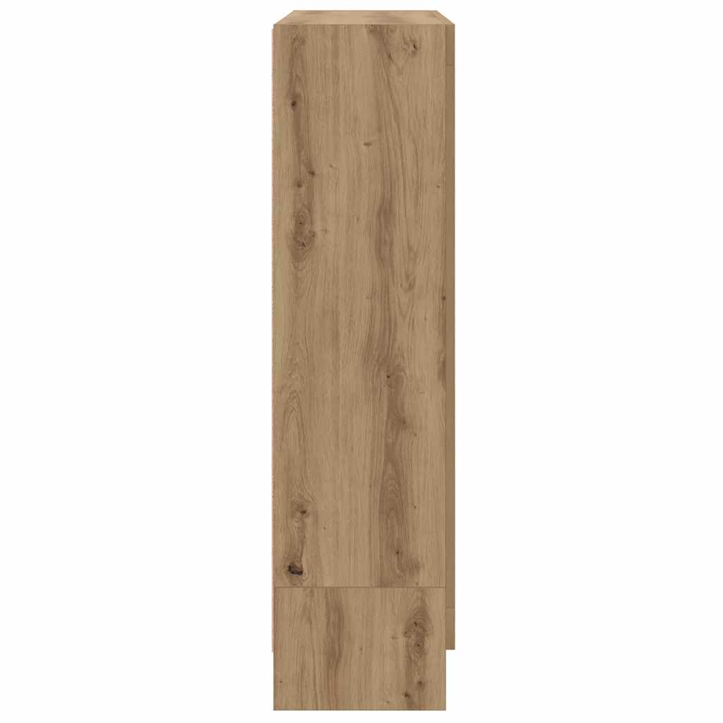 Book Cabinet Artisan Oak 82.5x30.5x115 cm Engineered Wood