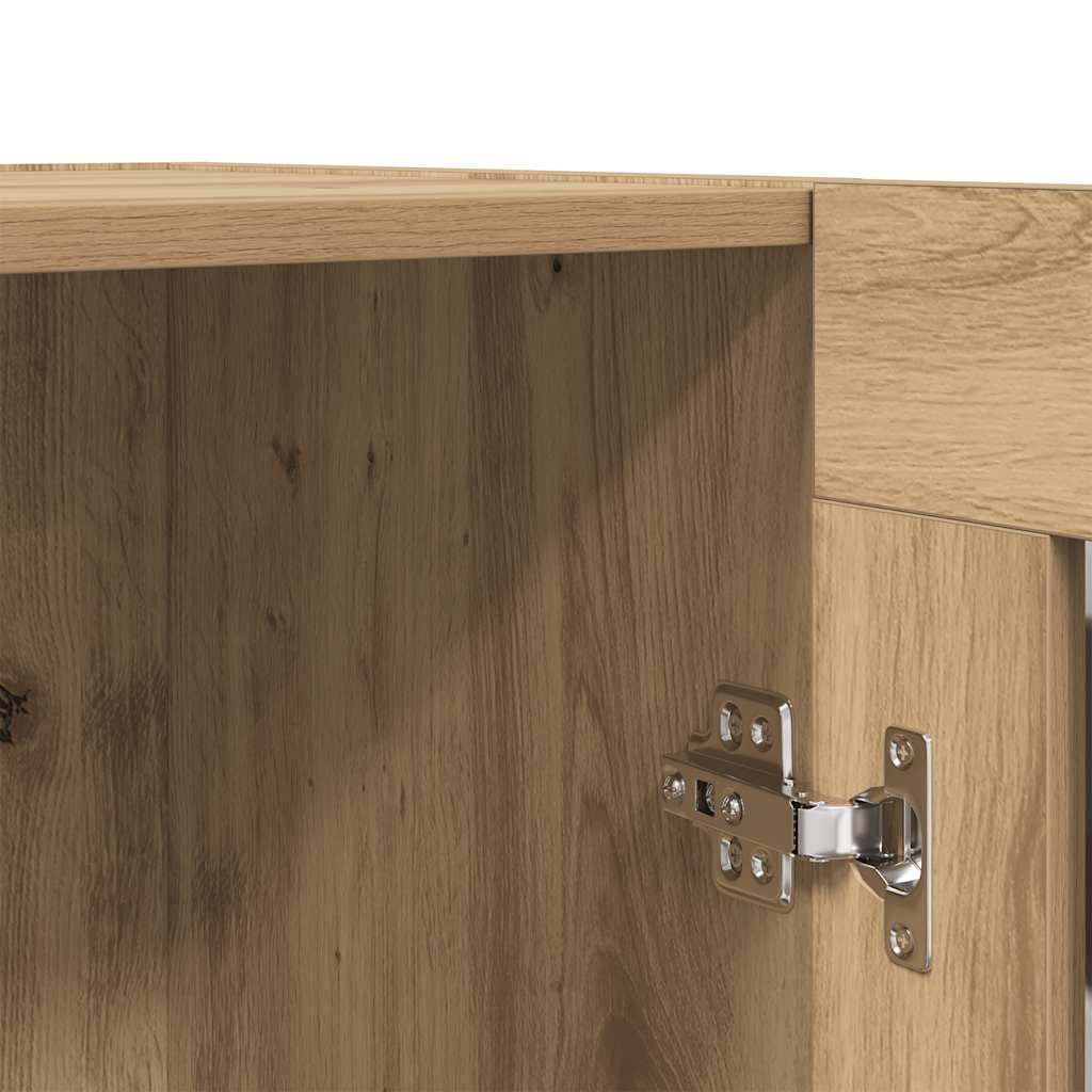Book Cabinet Artisan Oak 82.5x30.5x80 cm Engineered Wood