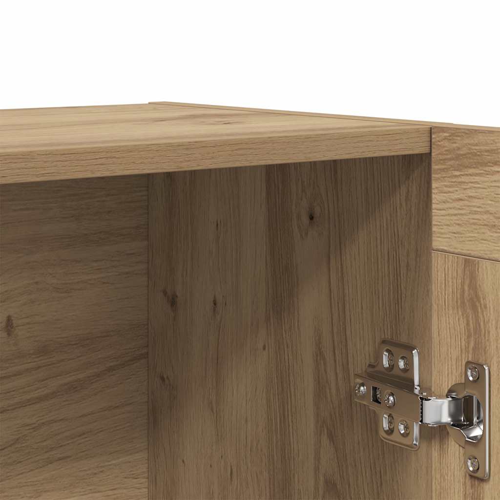 Book Cabinet Artisan Oak 82.5x30.5x115 cm Engineered Wood