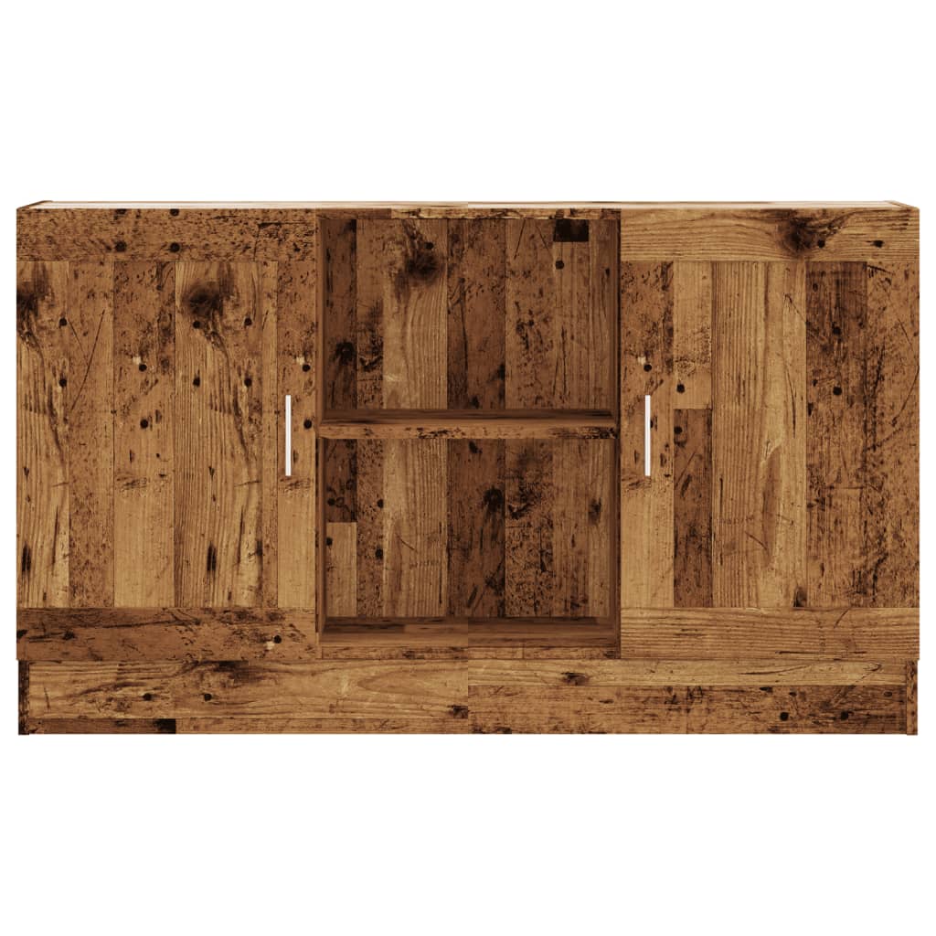 Sideboard Old Wood 120x30.5x70 cm Engineered Wood