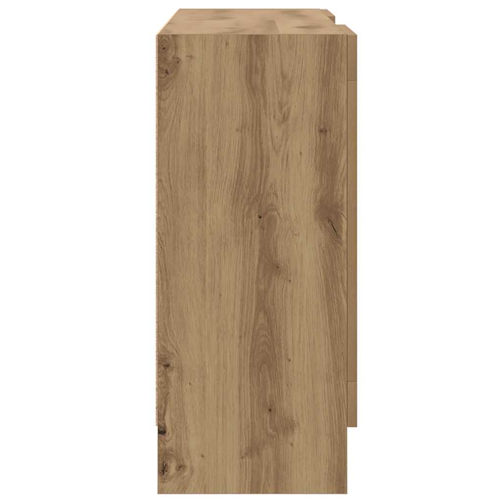 Sideboard Artisan Oak 120x30.5x70 cm Engineered Wood