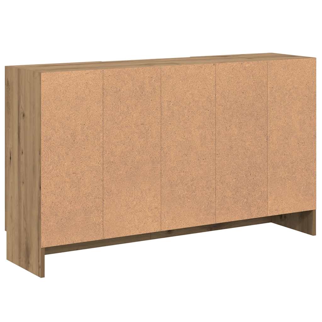 Sideboard Artisan Oak 120x30.5x70 cm Engineered Wood