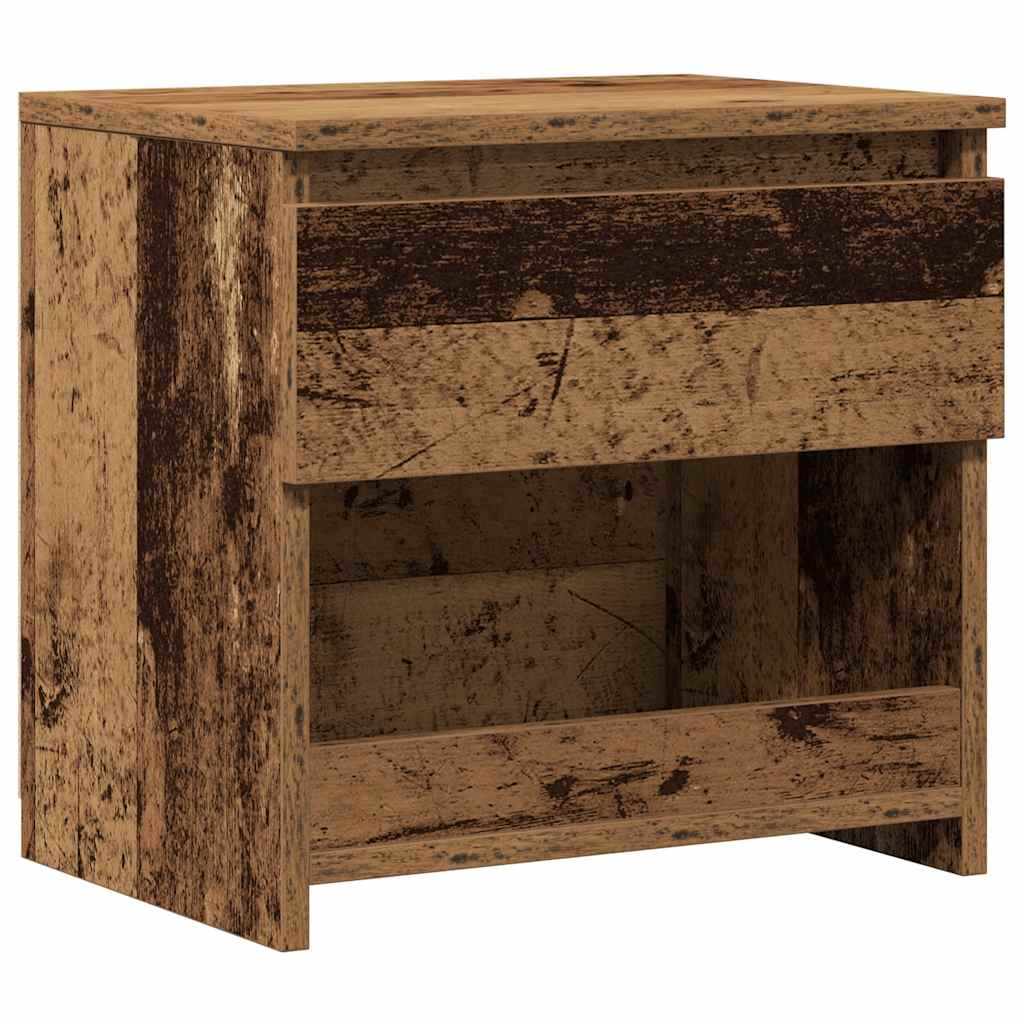 Bedside Cabinet Old Wood 40x30x39 cm Engineered Wood