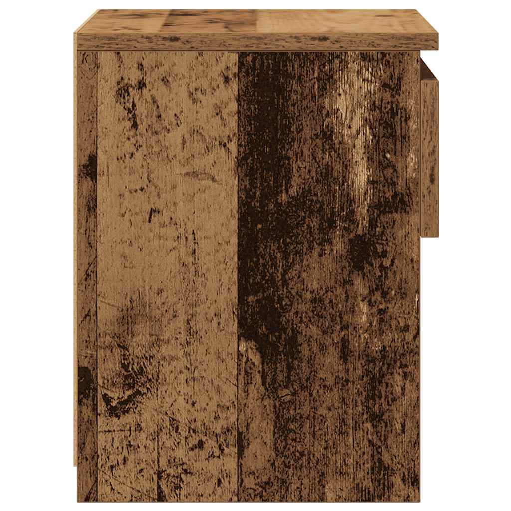 Bedside Cabinet Old Wood 40x30x39 cm Engineered Wood