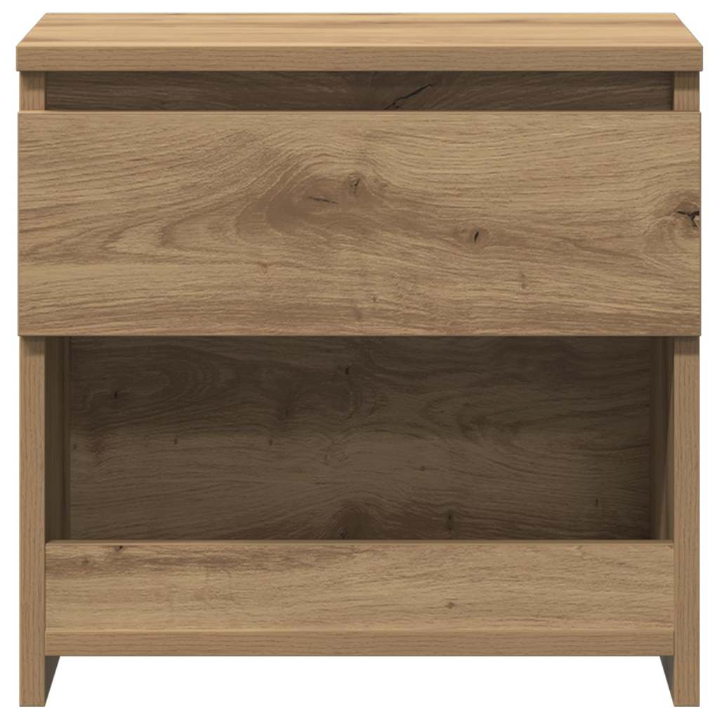 Bedside Cabinets 2 pcs Artisan Oak 40x30x39 cm Engineered Wood