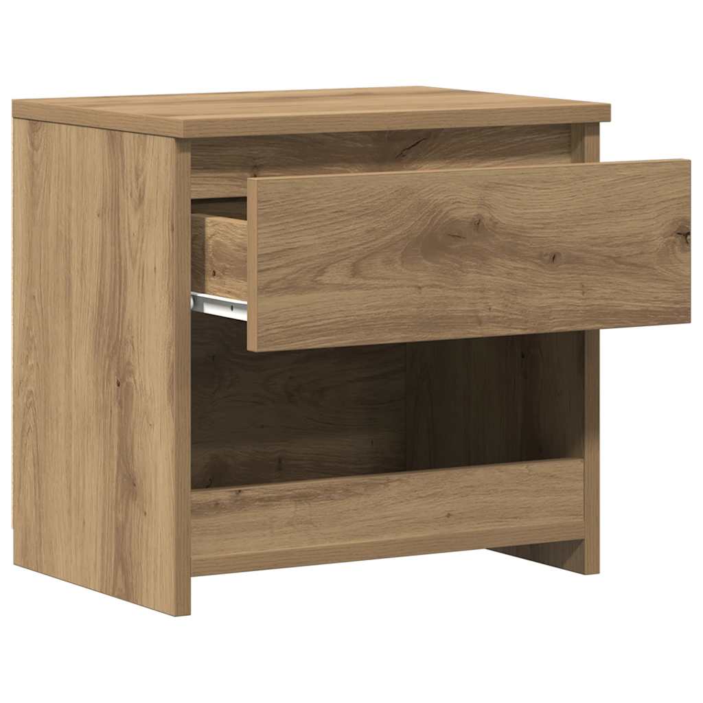 Bedside Cabinets 2 pcs Artisan Oak 40x30x39 cm Engineered Wood