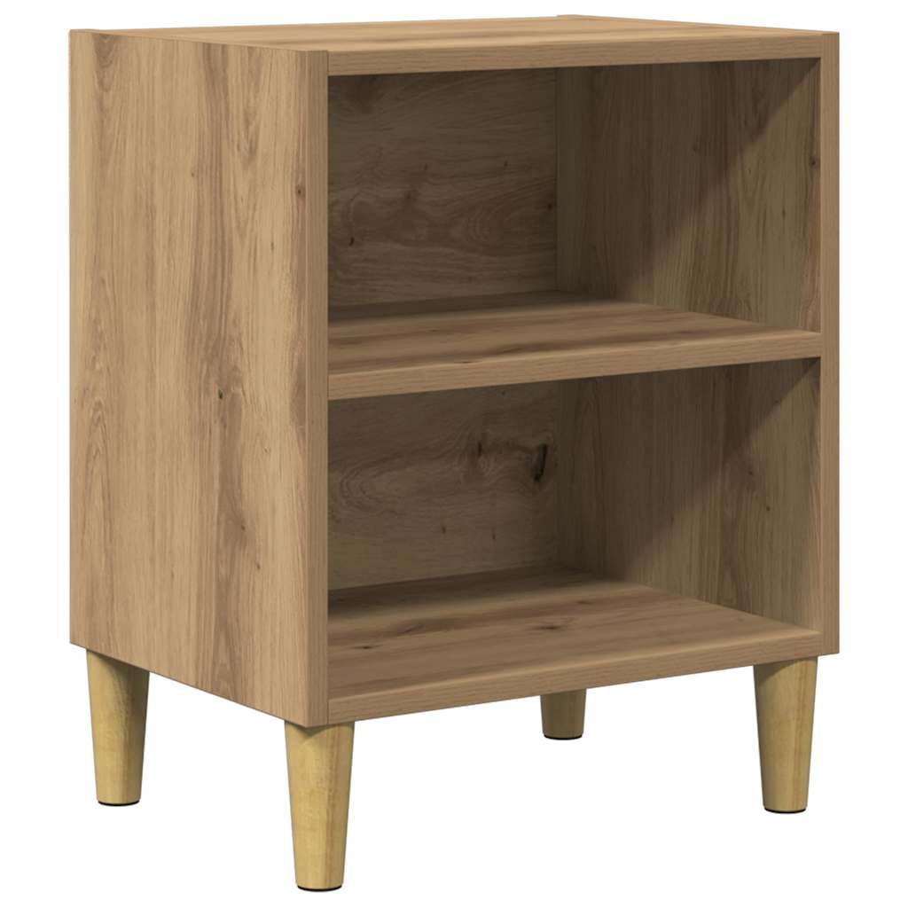 Bedside Cabinet Artisan Oak 40x30x50 cm Engineered Wood