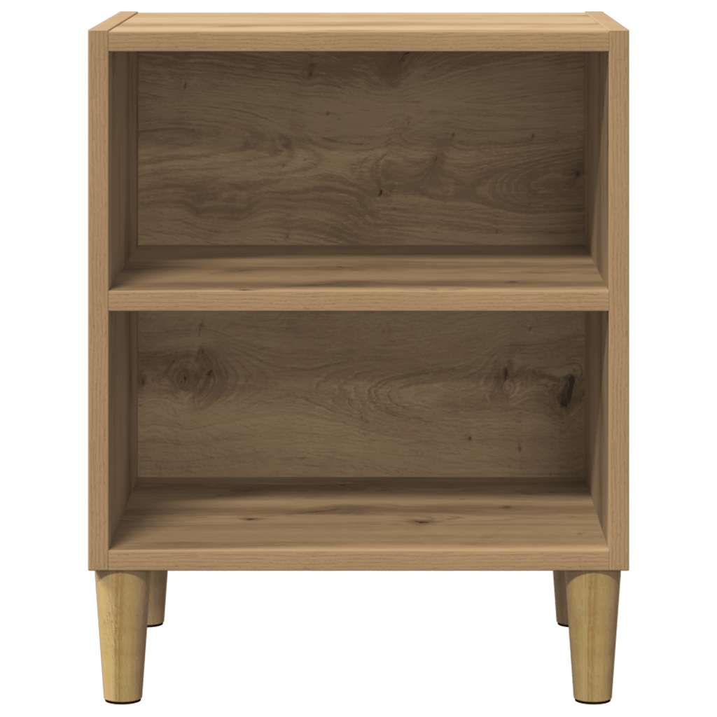 Bedside Cabinet Artisan Oak 40x30x50 cm Engineered Wood