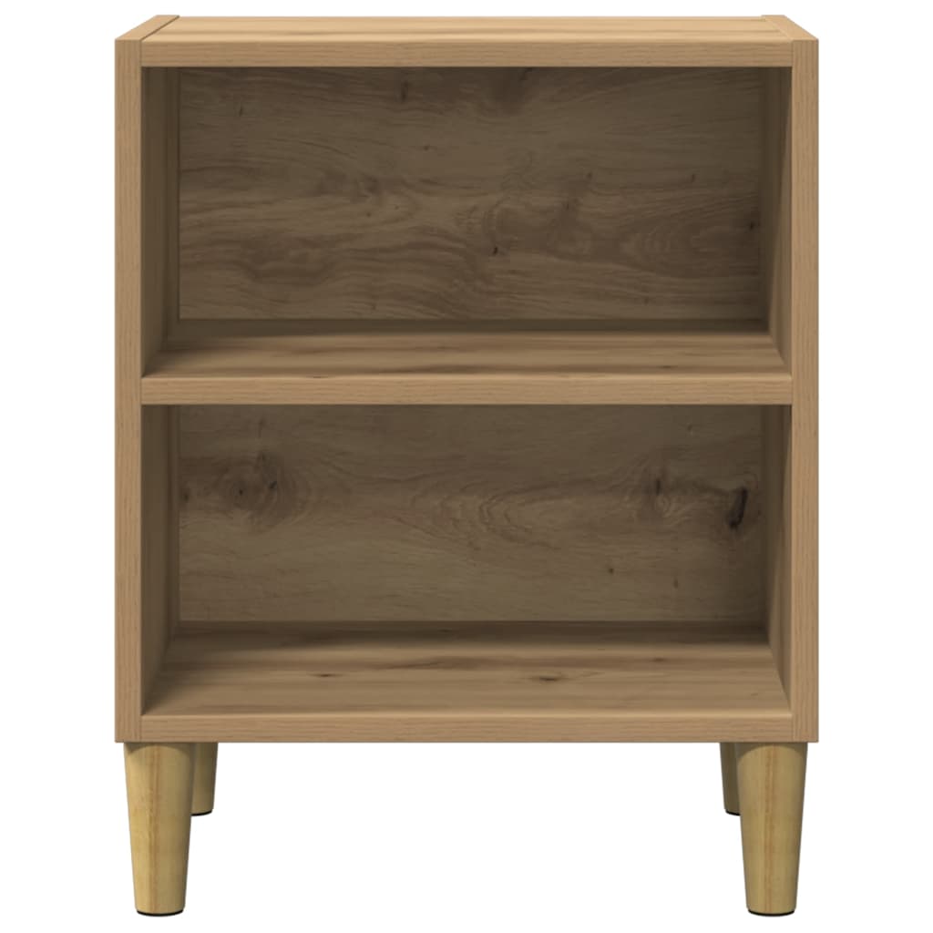 Bedside Cabinets 2 pcs Artisan Oak 40x30x50 cm Engineered Wood