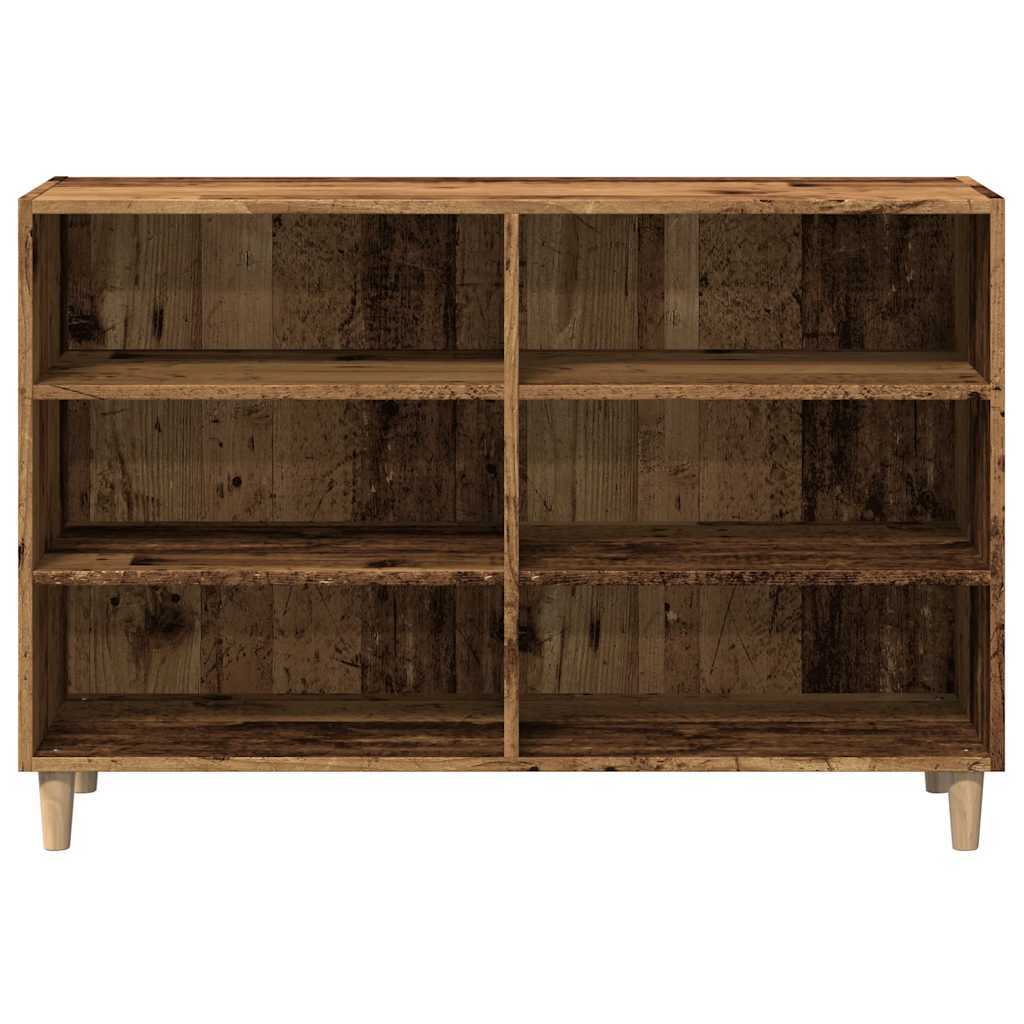 Sideboard Old Wood 103.5x35x70 cm Engineered Wood
