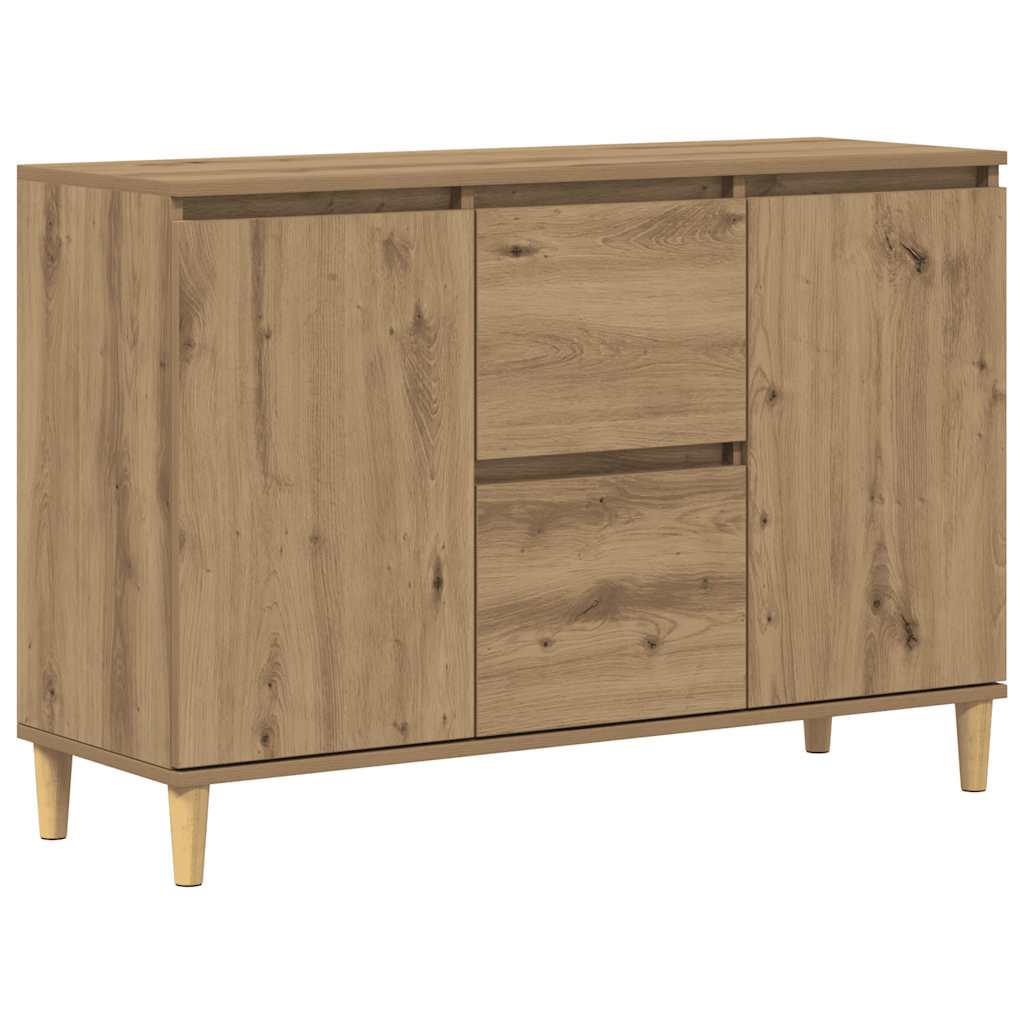 Sideboard Artisan Oak 102x35x70 cm Engineered Wood