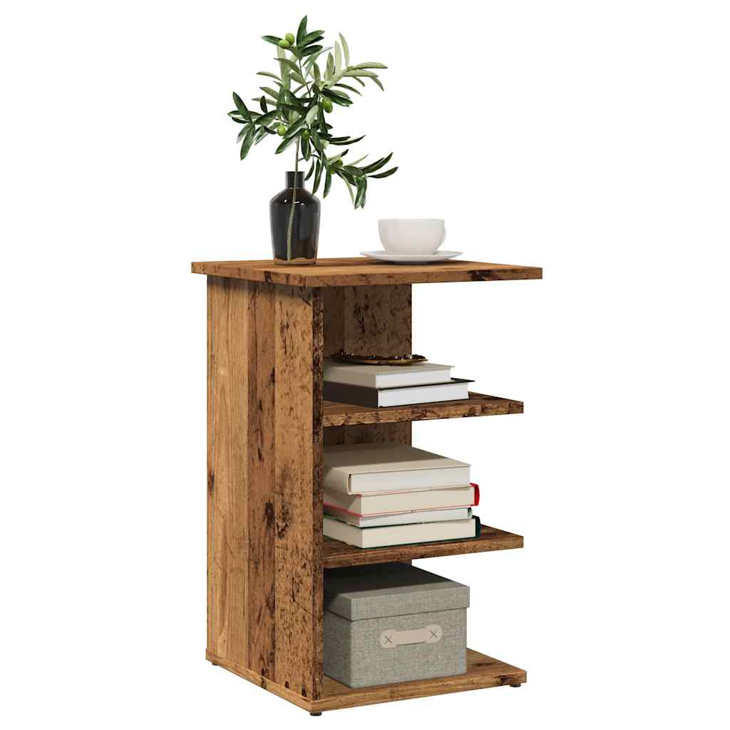 Sideboard Old Wood 35x35x55 cm Engineered Wood