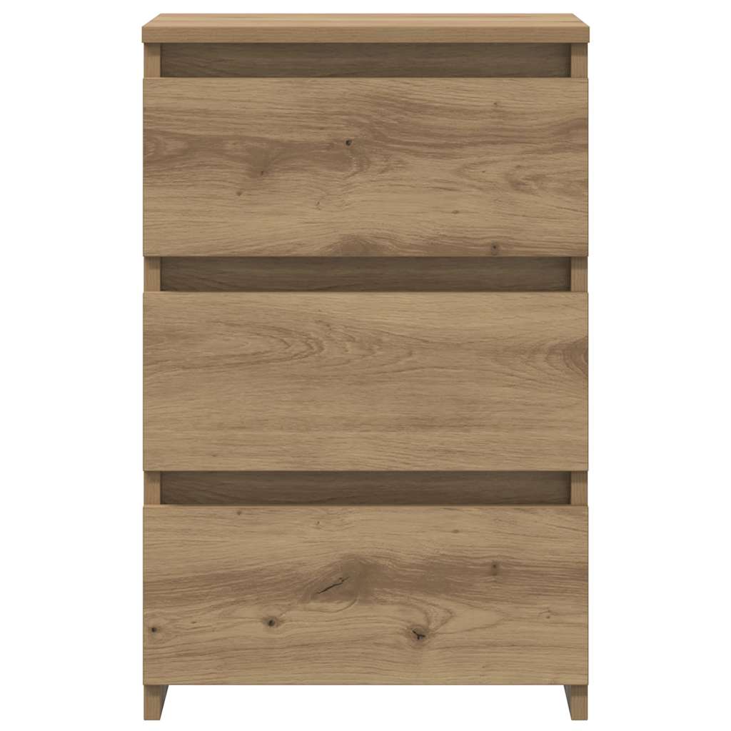 Bedside Cabinets 2 pcs Artisan Oak 40x35x62.5 cm Engineered Wood