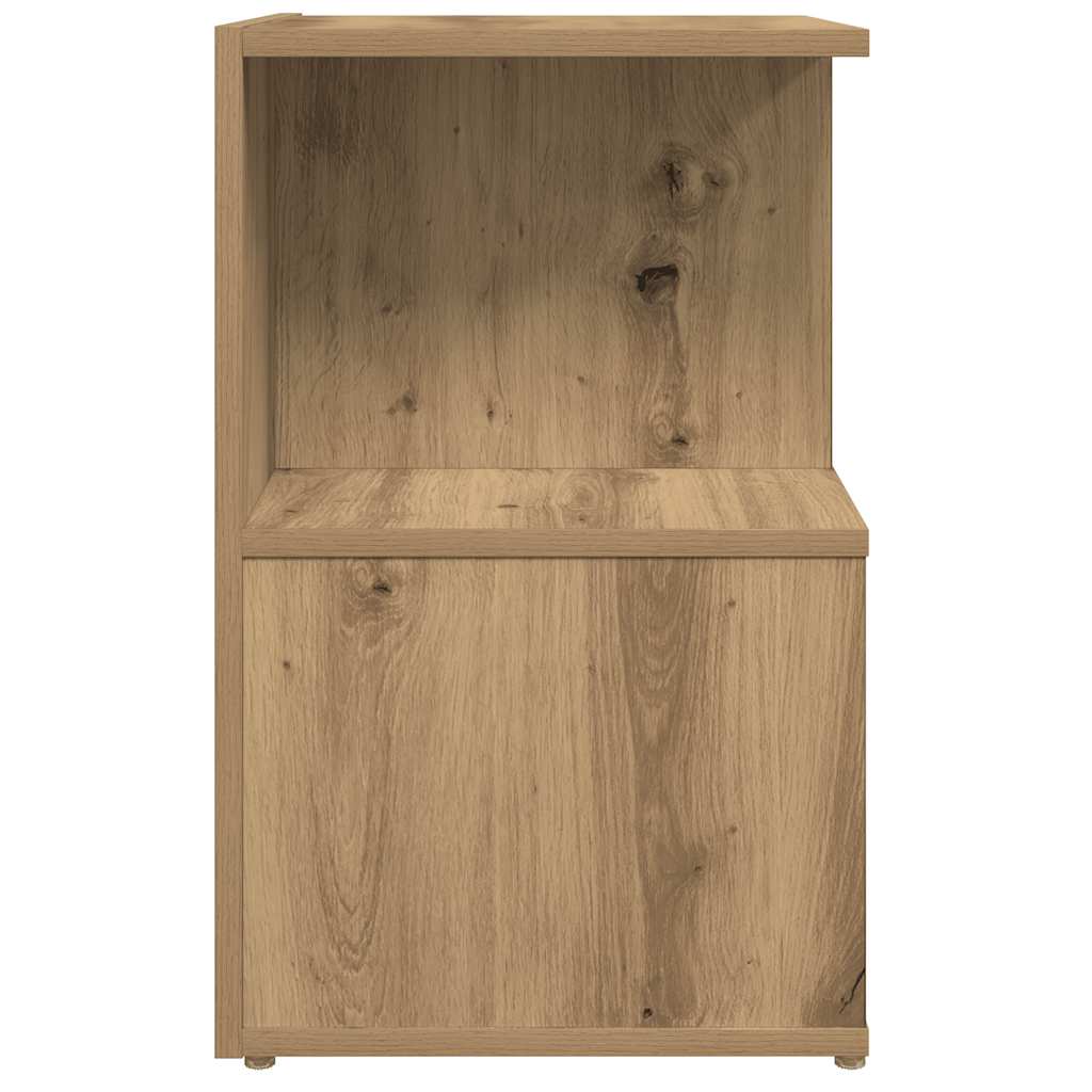 Bedside Cabinets 2 pcs Artisan Oak 35x35x55 cm Engineered Wood