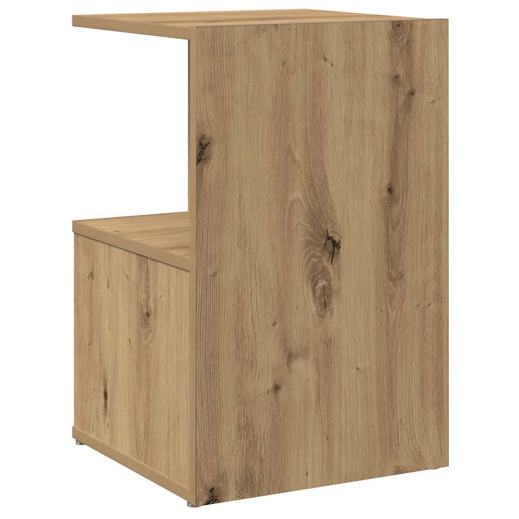 Bedside Cabinets 2 pcs Artisan Oak 35x35x55 cm Engineered Wood
