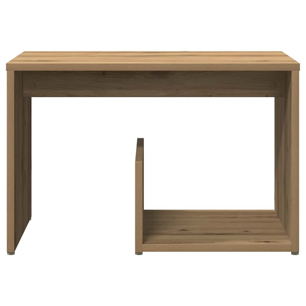 Side Table Artisan Oak 59x36x38 cm Engineered Wood