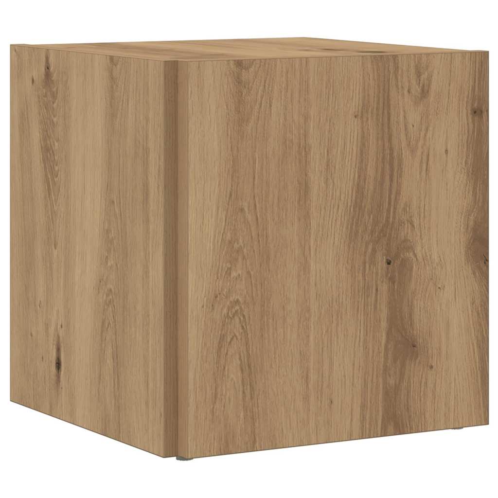 Side Table Artisan Oak 33x33x34 cm Engineered Wood