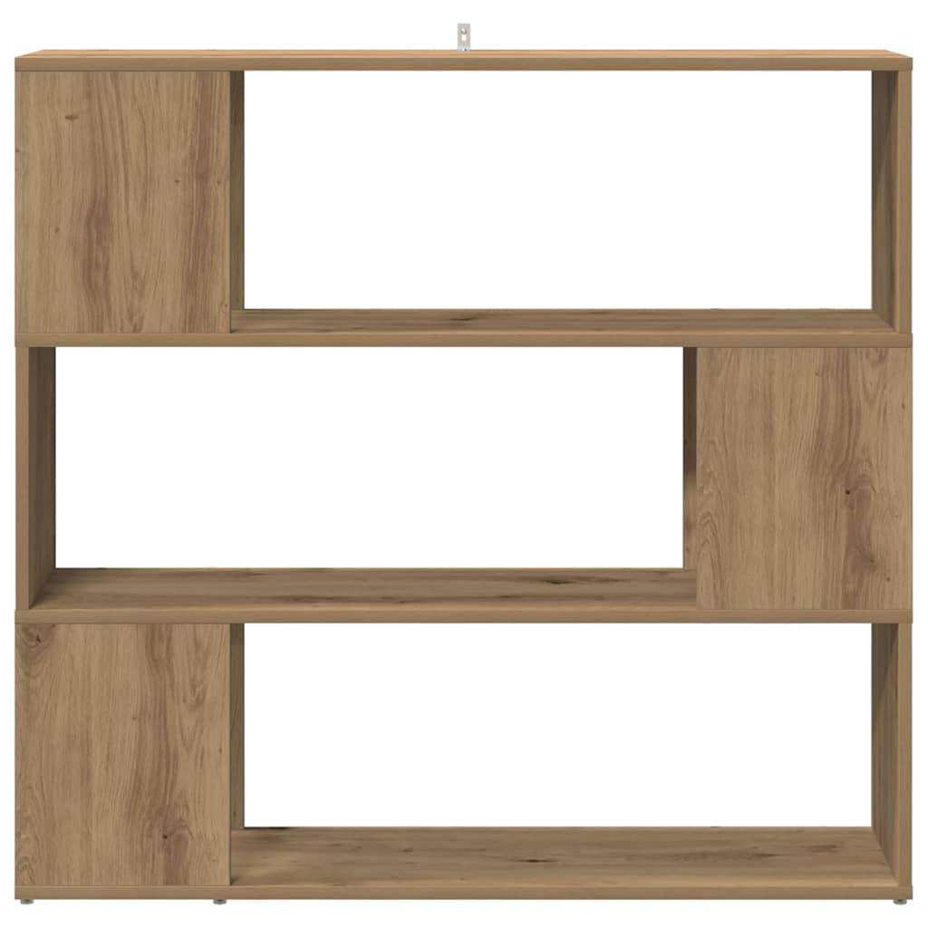 Book Cabinet/Room Divider Artisan Oak 100x24x94 cm