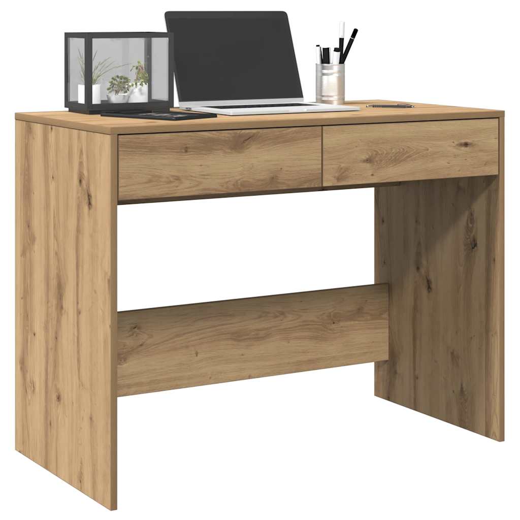 Desk Artisan Oak 101x50x76.5 cm Engineered Wood