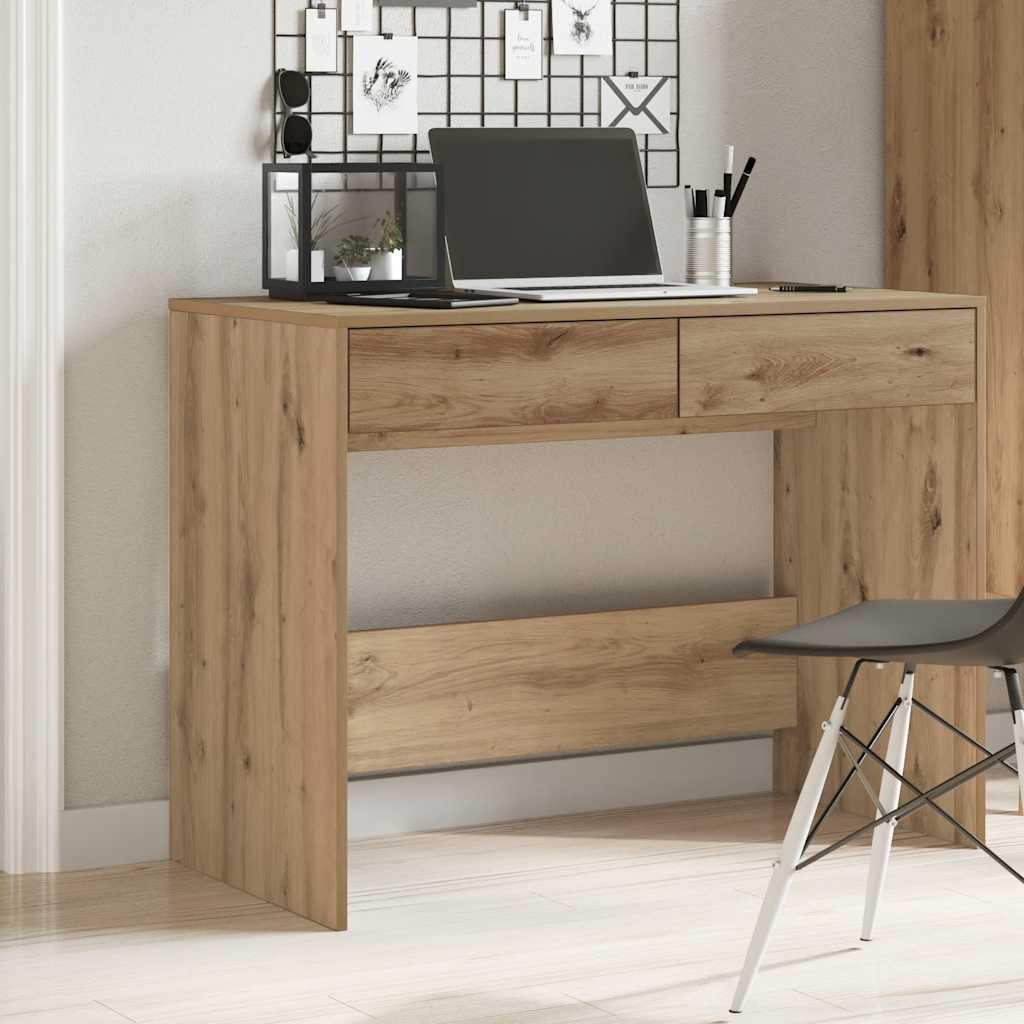 Desk Artisan Oak 101x50x76.5 cm Engineered Wood