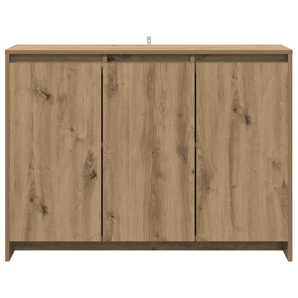 Sideboard Artisan Oak 102x33x75 cm Engineered Wood