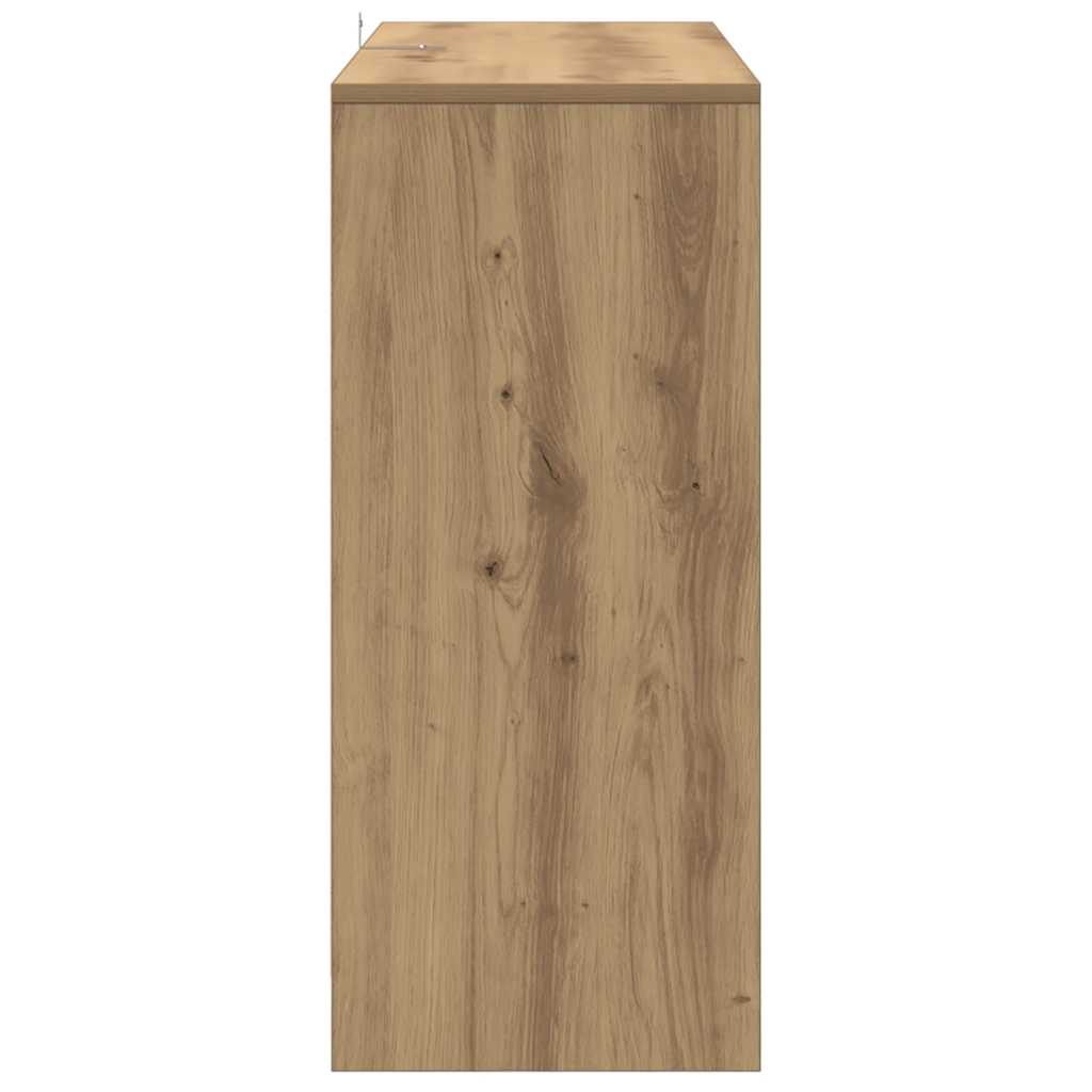 Sideboard Artisan Oak 102x33x75 cm Engineered Wood