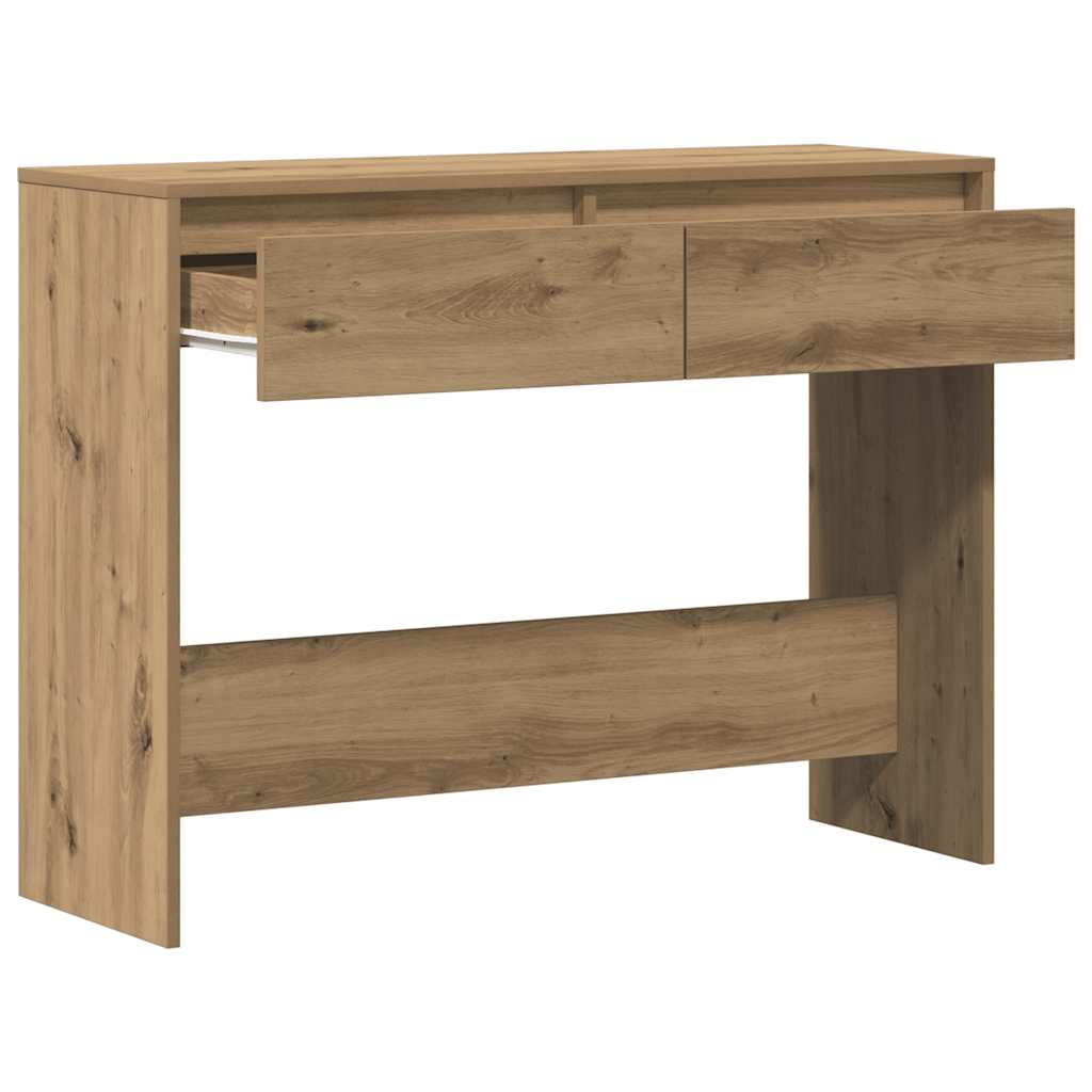 Console Table Artisan Oak 100x35x76.5 cm Engineered Wood